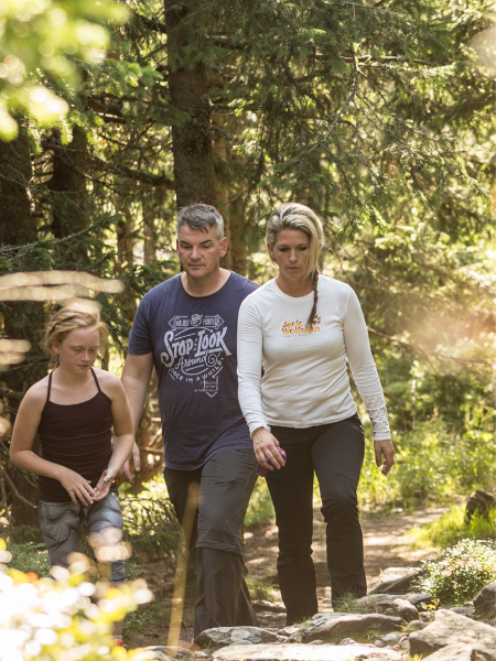 Wandern mit der Familie in Mönichkirchen